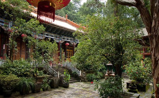 大理感通寺里的茶与诗