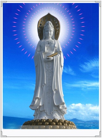 观世音菩萨-布施白石福报生天