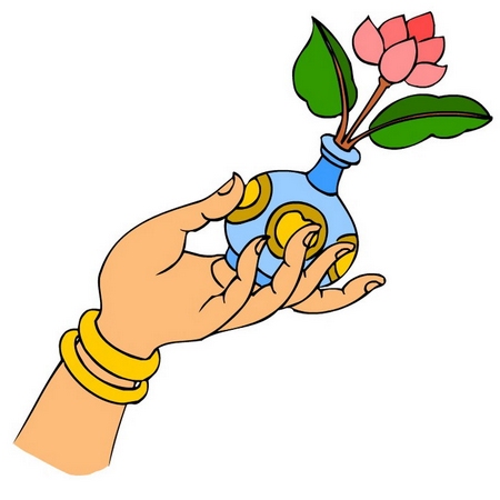 金刚经得定要诀－图　莲花佛手