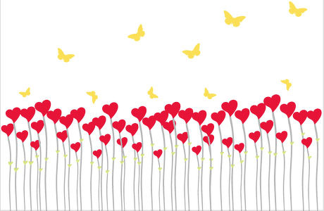 蝴蝶-花丛-蝴蝶报恩的启发