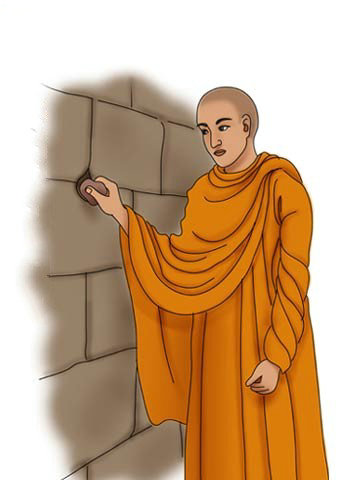 比丘一念善心种福田