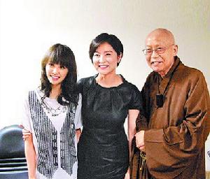 林青霞 圣严法师