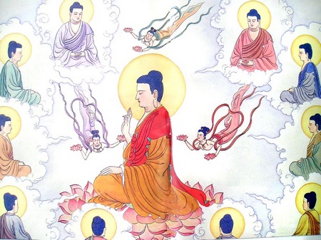 善加运用善的境界-西方极乐世界图