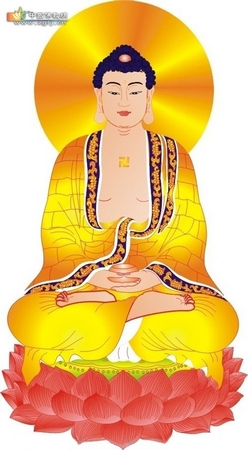 释迦牟尼佛－佛教图片－痴爱便是生死根