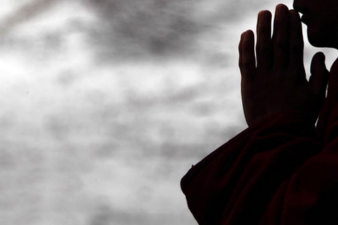 合十-达摩祖师拆茅棚