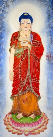 阿弥陀佛（红色）念纯大师往生　