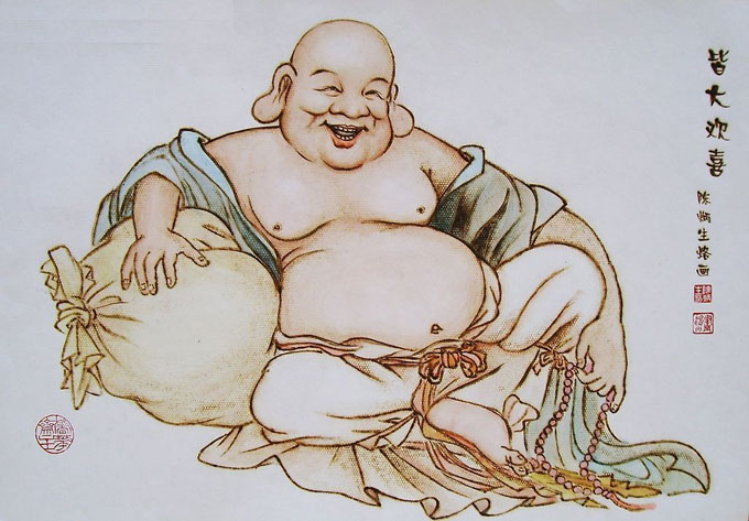 弥勒菩萨-弥勒佛