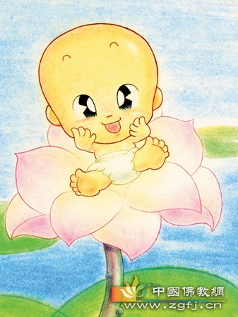 母亲念佛儿消灾