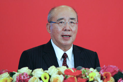 吴伯雄:因缘与福报