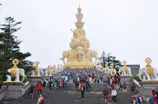 四川峨眉山金顶