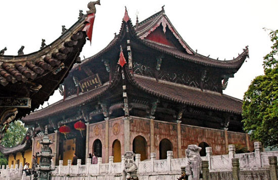 安徽九华山肉身殿