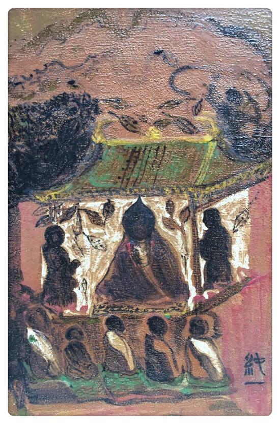 纯一法师《禅意敦煌》珍藏版系列瓷板作品面世