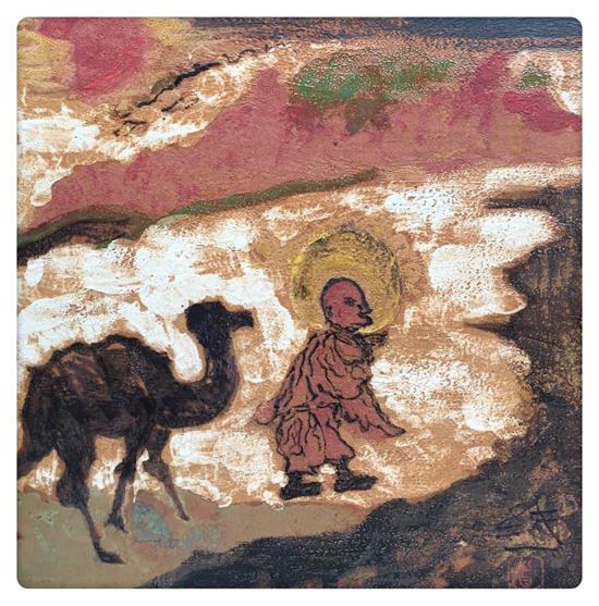 纯一法师《禅意敦煌》珍藏版系列瓷板作品面世