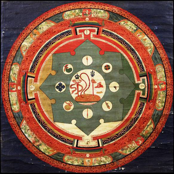 屍陀林金刚三昧耶曼荼罗 屍陀林金刚三昧耶曼荼罗