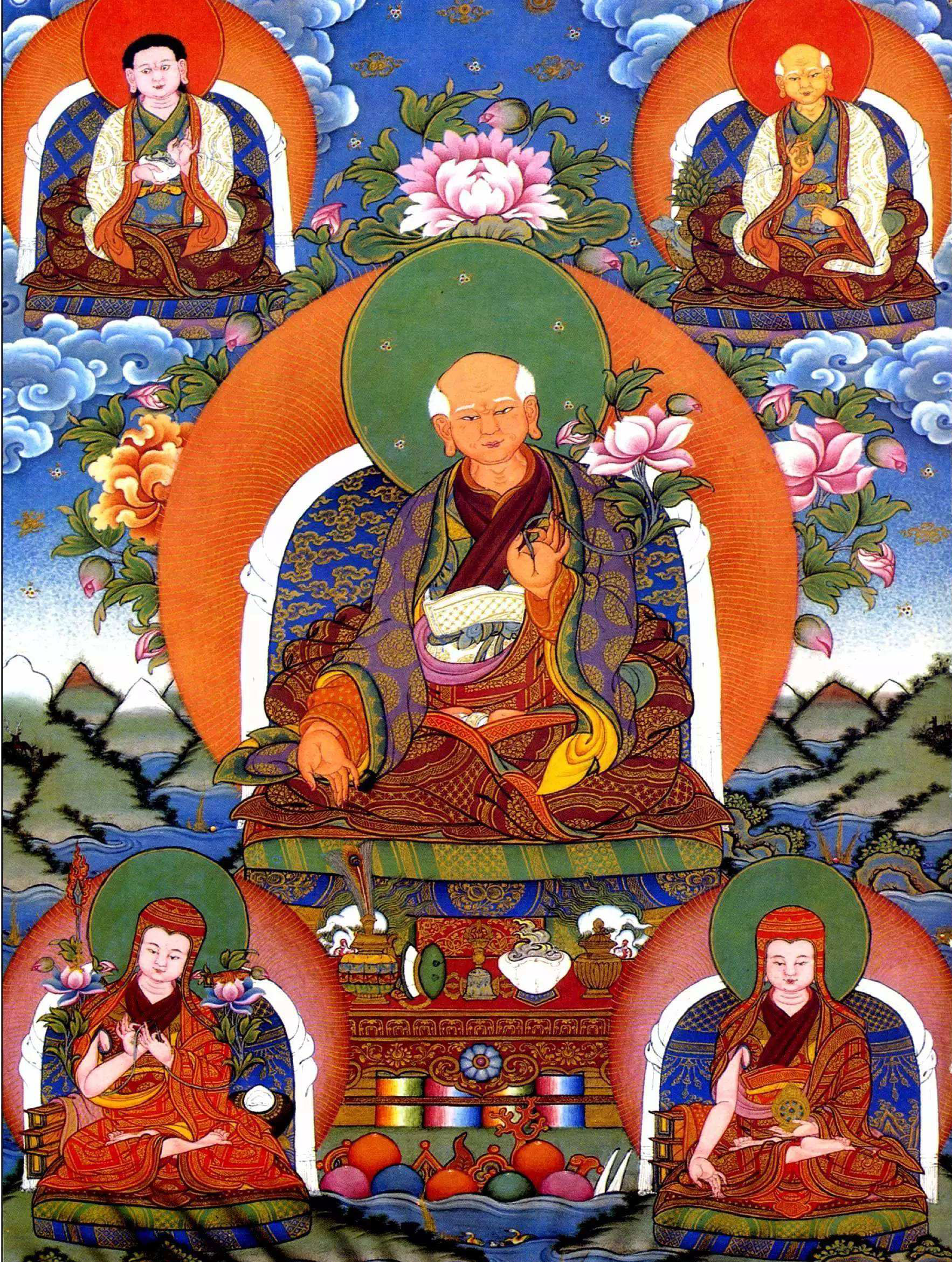 萨迦五祖 萨迦五祖