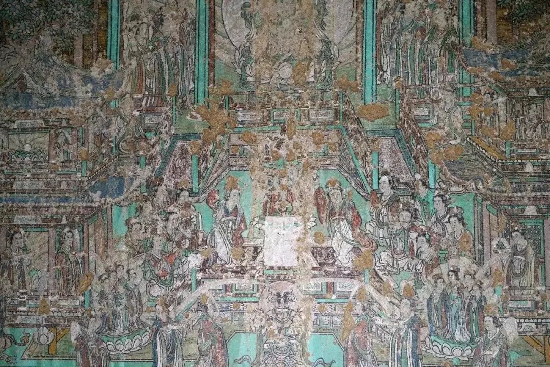 大方广佛华严经变说法图 大方广佛华严经变说法图